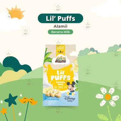 Alamii Lil Puffs Disney Edition - Snack Anak - Cemilan Anak - MPASI Anak