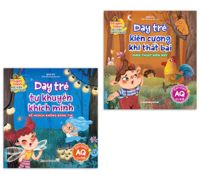 Sách - Combo 2 cuốn Truyện tranh học viện phép thuật - Dạy trẻ tự khuyến khích mình và Dạy trẻ kiên cường khi thất bại