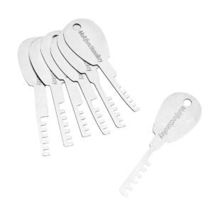 12pcs Auto Door Open Key Button Removal Tools Stainless Steel Multifunctional Kit For Vehicle Repair And Device Service