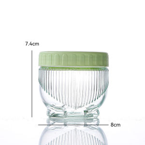 Bộ 6 Hũ Thủy Tinh Bảo Quản Thủy Tinh Chống Ẩm Gia Vị Ngũ Cốc Trái Cây Sấy Khô Xếp Chồng Linh Hoạt