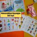 100 HAL Worksheet Anak ISLAMI BELAJAR AGAMA ISLAM Buku untuk TK PAUD Playgroup Preschool. 