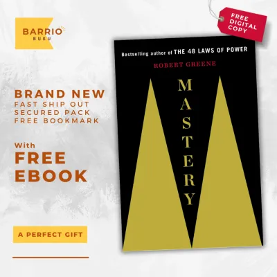 Mastery by Robert Greene - Paperback with free digital copy/Ebook