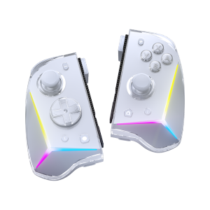 EasySMX S15 L/R Joypad Wireless RGB Controller Compatible with Nintendo Switch/OLED Gyroscop Amiibo Hall Effect For Pokemon