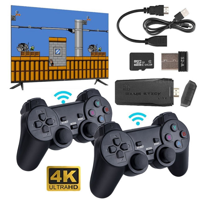 Antiskid Design 2.4G Wireless Controller Gamepad With 4K Ultra HD Game