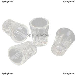[COD] Springhooe 4ชิ้น เซ็ต dollhouse Miniature อุปกรณ์เสริม MINI Resin transparent CUP simulation Model