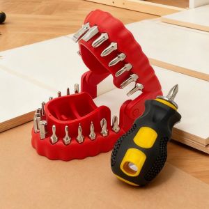 HUGHES Multi-functional Screwdriver Set High Hardness ic CR-V Portable Screwdriver Convenient 28pcs ic Drill Bit Household Hardware