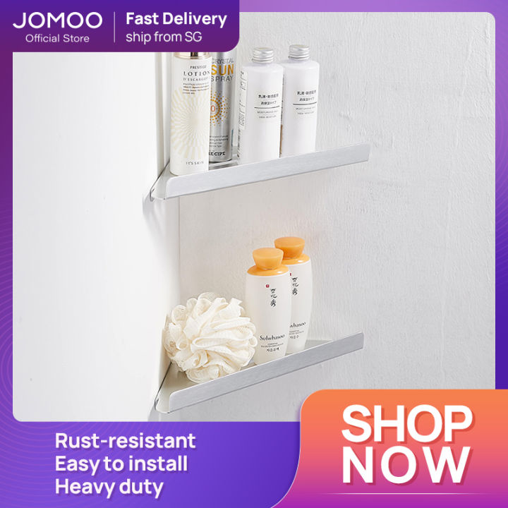 JOMOO Bathroom Corner Shelf Wall Mounted aluminium alloy Corner Shelf