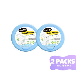 Hegerbaby Baby Powder 140g Pack of 2
