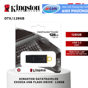 USB Kingston DataTraveler 128GB USB 3.0 Exodia (DTX/128GB)
