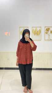 Setelan Wanita Botega Polos Terbaru Terlaris Viral