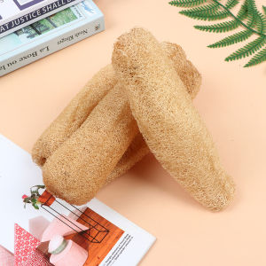 [Eqrbtl] 1Pc Natural Loofah Luffa Kitchen Cleaning Brush Pot Bowl Sponge Scrubber 20-25cm