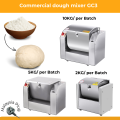 Commercial & Household Dough Mixer Machine - 2kg, 5kg, 10kg Capacity Powerful S-Type Auger. 