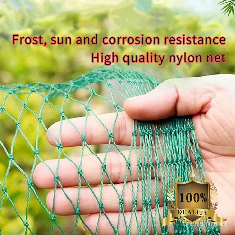 Gift rope】50/100M Chicken Net Range Net For Chicken Lambat Outdoor Defense  Bird Net Poultry Net