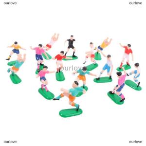 [COD] ourlove Football Game Kids Toy Celebration Goal Gate Pastry Art Birthday Cupcake Topper