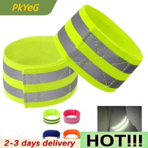 PkYeG Reflective Bands Arm Belt LED Reflective Light Arm Armband Strap  for Night Running Jogging Cycling Wristband