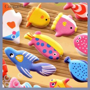 [Cumarba] SHARK Dolphin Fish STEREO Bubble สติกเกอร์ไดอารี่สติกเกอร์ตกแต่งเครื่องเขียนสติกเกอร์