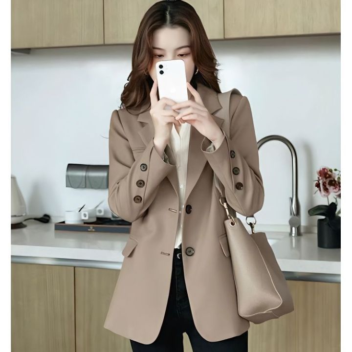 Kayleigh Premium Suits Jacket Women Spring and Autumn Korean Loose