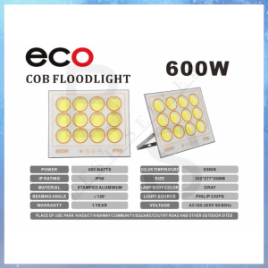 Electric 220V LED Light 600W Outdoor Lamp Waterproof Floodlight Spotlight