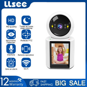 LLSEE HD 1080P Indoor Wireless CCTV Camera 360 ° PTZ Mini Home CCTV Connection Phone One Touch Video Call Infrared Night Vision