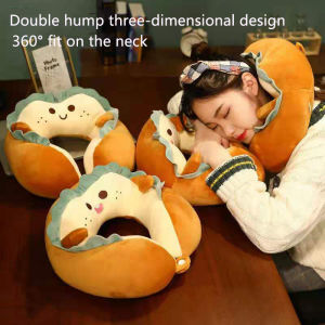 Urone gối chữ u gối ngủ văn phòng Gối Hình Chữ U Gối Bảo Vệ Cổ Gối Ngủ Trưa Cho Học Sinh Gối Ngủ Văn Phòng gối bí ngô