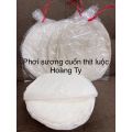 bánh tráng phơi sương Hoàng Ty cuốn thịt luộc. 