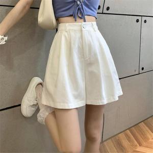 COD large size fat mm shorts womens thin summer high waist loose and thin a word wide leg small casual hot pants 2026 new products