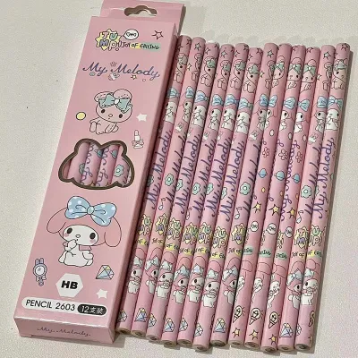 Sanrio Hand Crank Cute Kuromi Mechanical Pencil Sharpener Automatically Enters Lead Creative Cartoon Stationery Cute Pencil Sharpener School Supplies