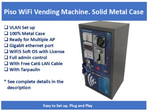 X-17Tech.Vending Machine (Wi-Fi).Complete Package. Metal Case