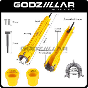 (8In1) Multipurpose Faucet & Sink Installer Tool Multi Purpose Basin Wrench