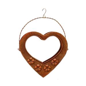 Heart Shape Hanging Planter Pot Flower Hanger with Hook for Indoor Outdoor Use Add Charm to Garden Balcony Planting Tool