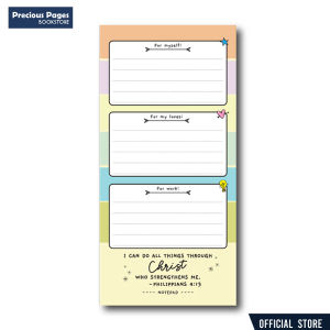 Plano ni Lord - I Can Do All Things Through Christ...Notepad by ArteMo Concepts