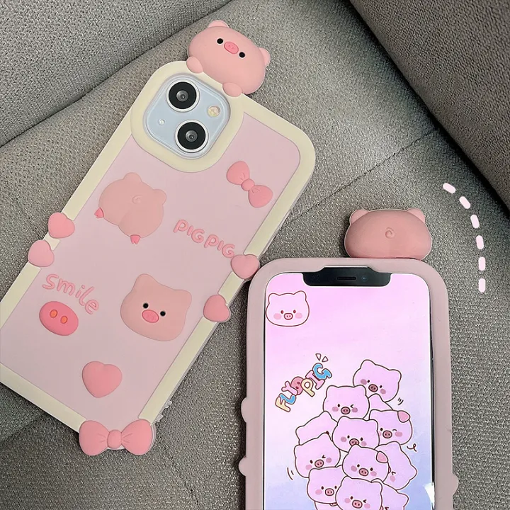 CrashStar%203D%20Cute%20Pink%20Pig%20Thick%20Silicone%20Soft%20Shockproof%20Case%20For%20iPhone%2015%2014%2013%2012%2011%20Pro%20Max%20XS%20XR%20X%208%207%20Plus%20+%20SE%202020%20Cartoon%20Anti-fall%20Phone%20Casing%20Cover%20Shell%20Hot%20Sale%20-%20Image%205