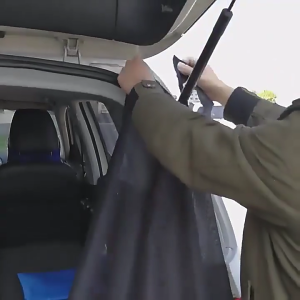 Car Tailgate Mosquitos Net Rear Windshield Sunshade Screen Anti-Flying Net Trunk Privacy Protections for SUV MPV Camping