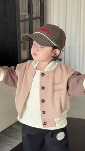 Childrens cardigan jacket autumn clothing 2026 Autumn Korean-style childrens clothing baby autumn outfits boys suits