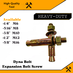 Armstrong Dyna Bolt / Anchor Bolt / Expansion Bolt Screw 1/4" 5/16" 3/8" 1/2" 5/8" M6 To M16 high quality