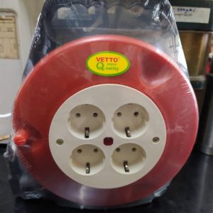 Roll Kabel Vetto YARIZ 10 Meter Full Maksimum 1600 watt Kabel Roll Listrik Tembaga