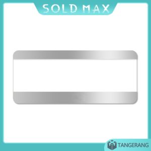 Papan Nama Ruangan Sliding Akrilik Stainless Tulisan Self Adhesive