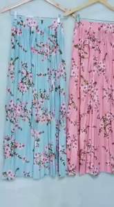 Rok Plisket Lidi Premium/Motif Plisket Payung