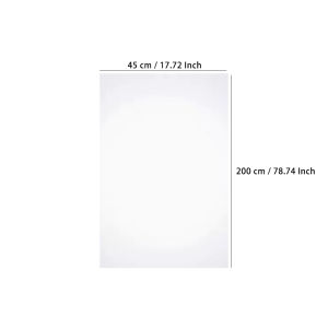 Self Adhesive Chalk Board Wall Sticker DIY Chalkboard Contact Paper with 5 Colorful Chalk Included