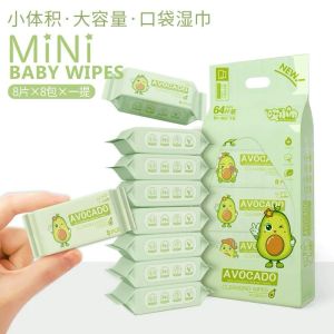 Mini Baby Wipes | Wet Wipes | Bacteriostatic Rate 99.9% | Hygiene | Adult & Kids #35