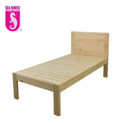 SEA HORSE KD07Z-N Model Wooden Bed Pinewood Bed Frame! Pre-Order! About 15~20 Days to Deliver!