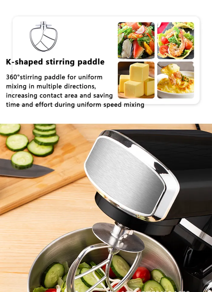 Fully automatic electric mixer and noodle machine egg beater