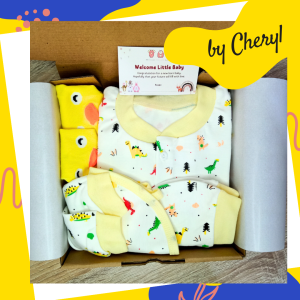 Hampers Baby Newborn 0-6m Set Classic (Box Coklat)