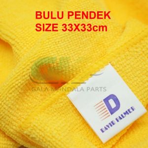 Microfiber David Palmer Bulu Pendek Kain Lap Serba Guna Mobil Motor