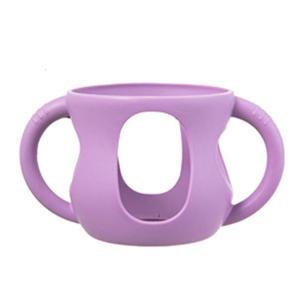 Bảo vệ chống rơi Bìa Silicone bìa cho bình sữa thủy tinh chống sốc Túi đựng chai linh hoạt giữ chai với xử lý