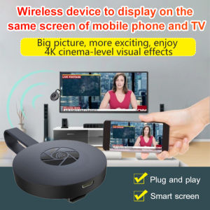 supercomfort Cinema-level Visual Wireless Device to Display On The Same Screen of Mobile Phone and TV