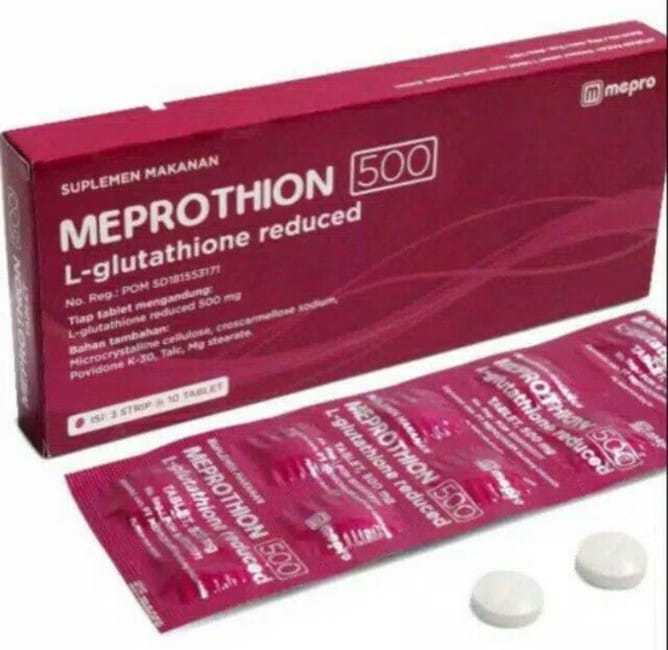 Meprothion 500 L-Glutathione Reduced
