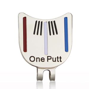 RGFV ic Cap Clip Ball Position Mark Aiming Tool Golf Ball Marker Golf Putting Alignment Golf Hat Clip
