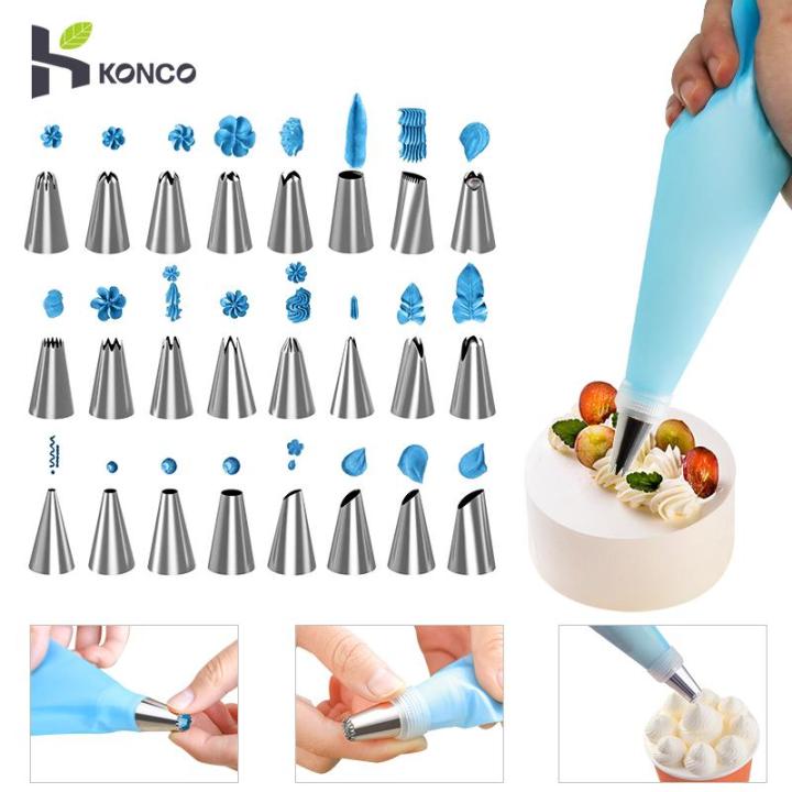 Piping Nozzles Baking Piping Bag Soffritto Professional Bake