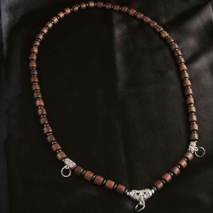 [Jdim] 黑花梨佛牌链 8mm 木珠 Amulet Necklace Thai Amulet Necklace (多款珠型可选) 68cm / 78cm